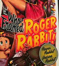 Rockin'Jelly Bean ロッキンジェリービーン「Who Framed Roger Rabbit」 ロジャーラビット アートプリント 約460×920 ディズニー公認_画像4