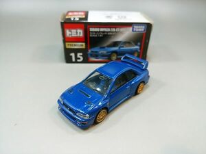 トミカプレミアム　No.15　スバル インプレッサ 22B-STi バージョン　855477