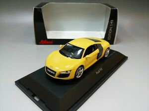 シュコー　1/43　アウディR8　イエロー　04789　