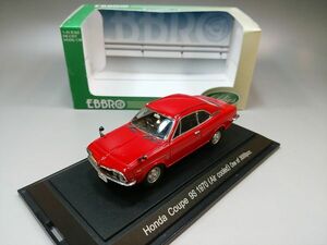 エブロ　1/43　ホンダ　クーペ９S　1970　Air cooled　レッド　416