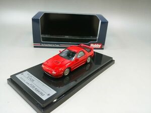 ホビージャパン　1/64 マツダ RX-7 FC3S GT-X ブレイズレッド HJ641043R