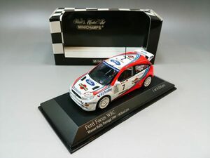 PMA ミニチャンプス 1/43 フォード フォーカス WRC ポルトガルラリー ウイナー 1999 #7 430998807