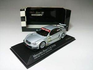 PMAミニチャンプス　1/43　メルセデスベンツ　CLK　DTM2002テストカー　シュナイダー/アレジ　