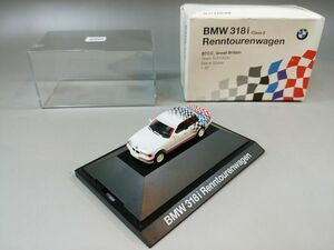 BMWディーラーモデル 1/87 BMW 380i Renntourenwaegn BTCC Great Britain Team Schnitzer Steve Soper