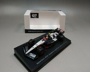 スパークモデル 1/64 スクーデリア アルファタウリ AT04 #22 角田裕毅 バレーンGP2023　Y290