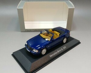 メルセデス・ベンツ ディラーモデル 1/43 メルセデスベンツ SL500 ブルー　B66040420