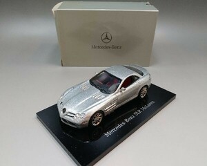 メルセデス・ベンツ ディラーモデル 1/43 メルセデス・ベンツ SLR マクラーレン クリスタルシルバー B66961974