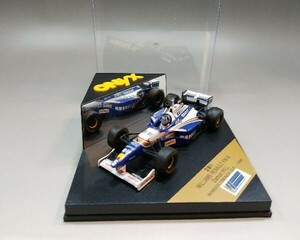 ONYX オニクス 1/43 ウイリアムス ルノー FW18 #5 D.ヒル フランスGPウイナー 1996 281