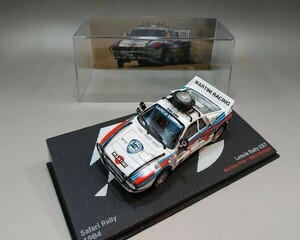 デアゴスティーニ ラリーカーコレクション 1/43 ランチャ ラリー037 #7 サファリラリー1984