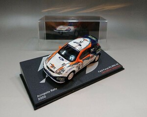 デアゴスティーニ ラリーカーコレクション 1/43 フォード フォーカス WRC 02 #5 2002アクロポリスラリー