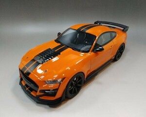 ●GTスピリット 1/18 フォード マスタング シェルビー GT500 2020 オレンジ US Exclusive GTS035US訳アリ品