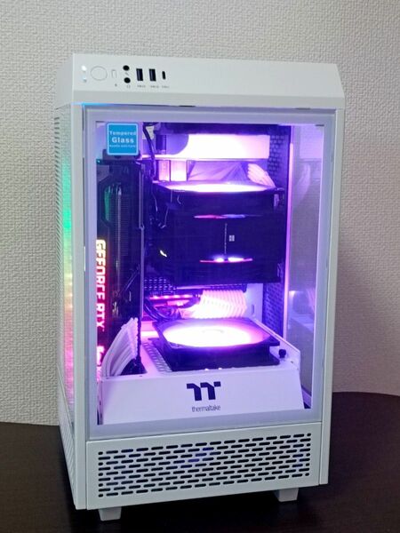 ゲーミングPC　ryzen7 5700x/RTX3080/850w /WiFi搭載/コンパクトケース