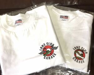 Lone CLUB GarageワンポイントT 新品　M〜XL アメカジ　Tシャツ