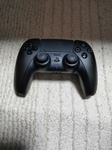 ソニー PS5 コントローラー DualSense CFI-ZCT1J ミッドナイトブラック 動作品_画像1