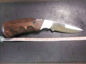 折り畳みナイフ フォールディングナイフ全長19ｃｍ ブレード7.8ｃｍ 中古品 日本製 SUS440　240518-04