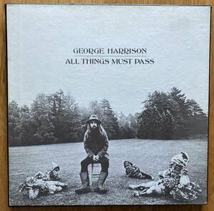 ◆GEORGE HARRISON/ジョージ・ハリスン◆UK盤3LP/ALL THINGS MUST PASS//POSTER,BOXともにMADE IN GREAT BRITAIN//全面IU