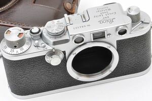 Leica IIIf ライカ Ⅲｆ スプール 革ケース Lマウント L39 Leitz Wetzlar ライツ ヴェッツラー ドイツ製 Germany バルナック III f Ⅲ ｆ 3