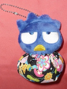  ultra rare! Kawai i! Sanrio Bad Badtz Maru . jackstones soft toy key chain 