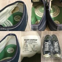 CONVERSE JACK PURCELL US U.S. ORIGINATOR NAVY ATHLETIC USA 9.5 コンバース ジャックパーセル ネイビー ブラック ホワイト ビンテージ_画像10