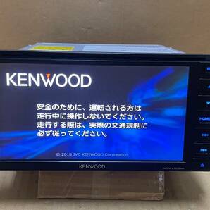 KENWOOD MDV-L505W ワイド メモリーナビ 2018年製 フルセグ Bluetooth CD DVD USB 動作ok 新品プリントアンテナ付の画像1