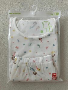 【新品・未開封】UNIQLO ドライパジャマ 半袖 サイズ110