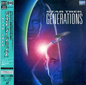 B00166540/LD2枚組/パトリック・スチュワート「スタートレック Star Trek VII: Generations ジェネレーションズ 1994 (Widescreen) (1996