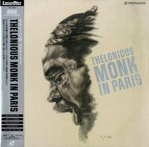 B00178320/LD/セロニアス・モンク「Thelonious Monk In Paris 1959 (1991年・PILJ-1103・バップ)」