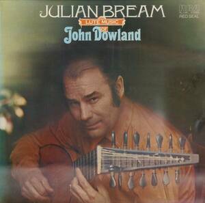A00546106/LP/ジュリアン・ブリーム「ダウランド：Lute Music Of John Dowland」
