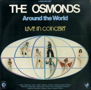 A00585778/LP2枚組/オズモンズ「Around The World - Live In Concert」