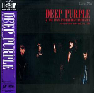 B00180829/LD/ディープ・パープル (DEEP PURPLE ＆ ROYAL PHILHARMONIC ORCHESTRA)「Live At The Royal Albert Hall Sep. 1969 (1989年・