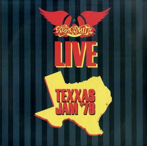 B00181272/LD/エアロスミス「Aerosmith Live Texxas Jam 78 (1989年・35LP-133・ハードロック)」