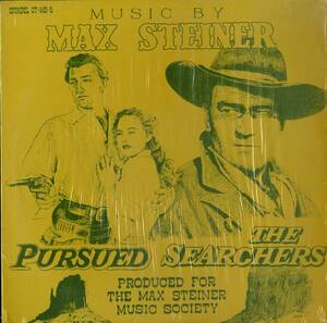 A00532558/LP/マックス・スタイナー「Pursued 1947 追跡 / The Searchers 1956 捜索者 OST (CT-MS-5・サントラ)」