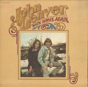 A00463494/LP/John Denver「Back Home Again」