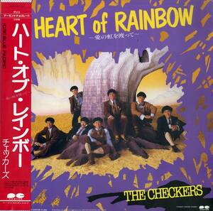 A00517128/12インチ/チェッカーズ(藤井フミヤ)「Heart Of Rainbow 愛の虹を渡って / Blue Pacific (1985年・C12A-0433)」