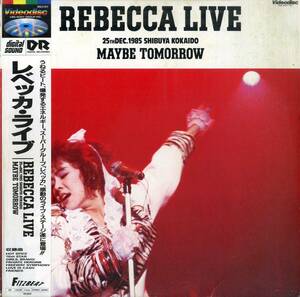 B00159546/LD/レベッカ「レベッカ・ライブ Maybe Tomorrow」