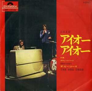 C00150146/EP/ビー・ジーズ(BEE GEES)「アイ・オー・アイ・オー/スィートハート(1970年・DP-1715)」