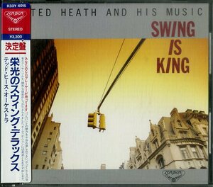 D00150801/CD/テッド・ヒース楽団「Swing Is King 栄光のスウィング・デラックス (1986年・K33Y-4015・ビッグバンドJAZZ)」