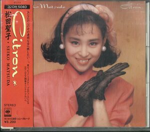 D00147642/CD/松田聖子「Citron (1988年・32DH-5040)」