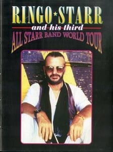 J00016410/▲▲コンサートパンフ/リンゴ・スター&ヒズ・オールスター・バンド「All Starr Band World Tour(1995年)」