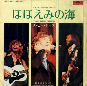 C00182198/EP/ビー・ジーズ(BEE GEES)「Sea Of Smiling Faces ほほえみの海 / Please Dont Turn Out The Lights 灯を消さないで (1972年