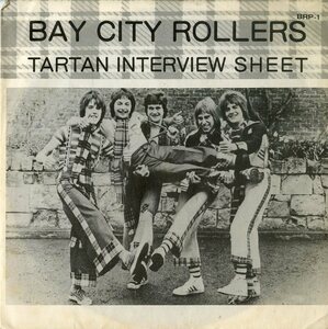 C00174931/ソノシート/ベイ・シティ・ローラーズ(BAY CITY ROLLERS)「Tartan Interview Sheet タータン・インタビュー・シート (1976年・