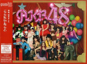 D00145554/▲▲CD1枚組ボックス/AKB48「ここにいたこと」