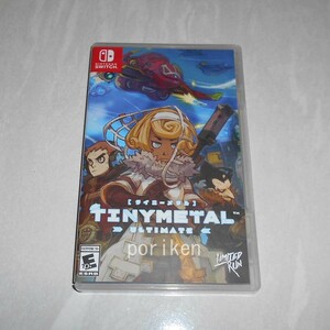 ◆Switch TINY METAL ULTIMATE 海外版 国内版本体対応 中古/検:タイニーメタル Full Metal Rumble 虚構の帝国 Limited Run Games