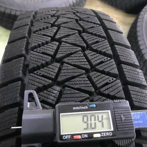 スタッドレス BS DM-V2 21年製 195/80R15 ジムニーシエラ純正 5.5J+5 PCD139.7-5穴 シエラの画像6