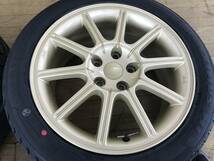 ENKEI製 SUBARU GDB STI インプレッサ F型 純正+235/45R17 タイヤ新品 PCD114.3-5穴 8J+53 4本 アルミ中古 GDB STI 在庫処分 売り切り_画像6