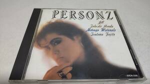E197　『CD』　PERSONZ　/　パーソンズ　全10曲　品番30CH-259　ブックレットに茶シミあり