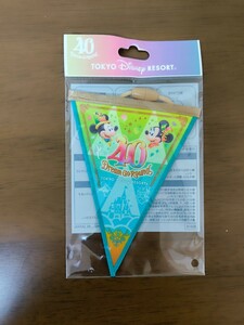 東京ディズニーランド DISNEY　40周年記念