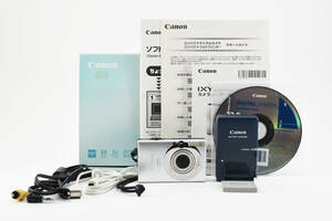 ★極上品★Canon キャノン IXY DIGITAL 20 IS コンパクト デジタルカメラ　★元箱・付属品付き　#1070L018