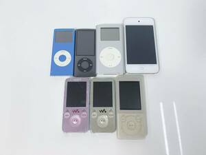 72n LPP/60 iPod アイポッド 4台 SONY ソニー ウォークマン 3台 計7台 まとめて 未検品 部品取り 現状品