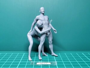 *NEW!(0615) super precise resin figure [ Man cum with handjob(FULL_NUDE)]|≒S:1/20|8K light structure shape print goods * under Dell painting. practice .